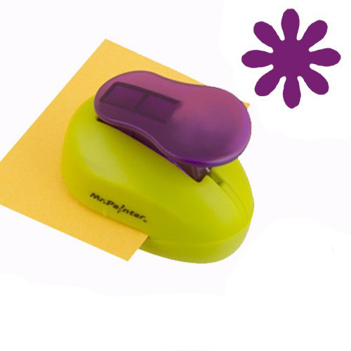 Дырокол MrPainter 1,5 см "Цветок" 05.