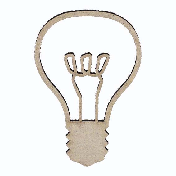 Чипборд "Лампочка 4,5 см"