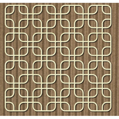 Чипборд "Фоновый Квадраты №2"