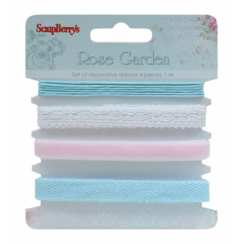 Набор лент Scrapberrys "Розы"