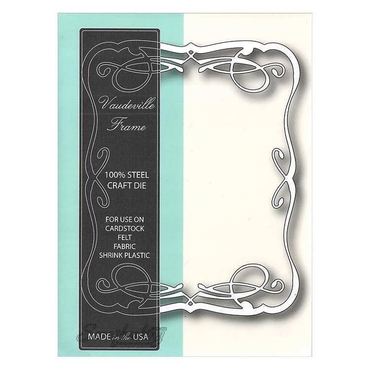 Нож Memory Box "Рамка водевиль" (MB96)